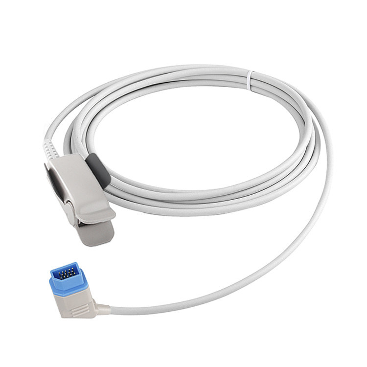 เชื่อมต่อตรง Spo2 เครื่องตรวจจับ Clip บน 14 Pin สําหรับจอ