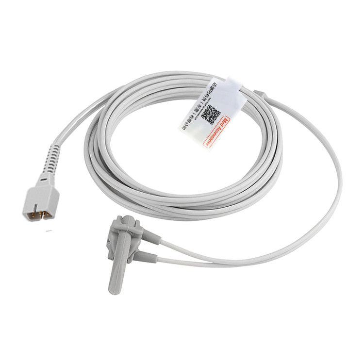 SFDA Soft Reusable Spo2 Sensor 9 Pin สําหรับเครื่องตรวจจับออกซิเจนทางการแพทย์