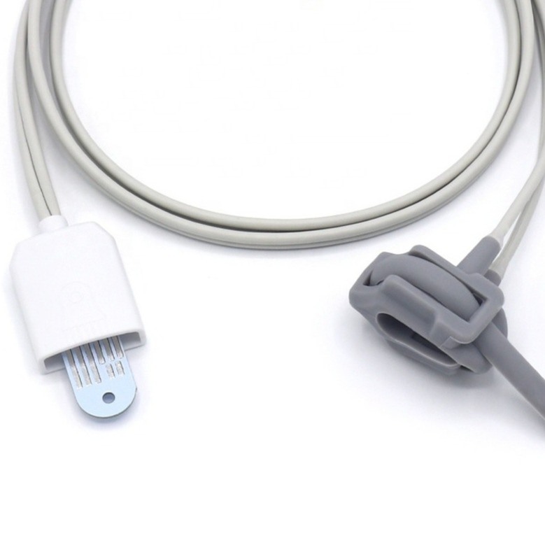 OEM Neonate Spo2 Sensor ที่สามารถใช้ได้อีกครั้ง รองรับ M 1269 LNOP สีเทา