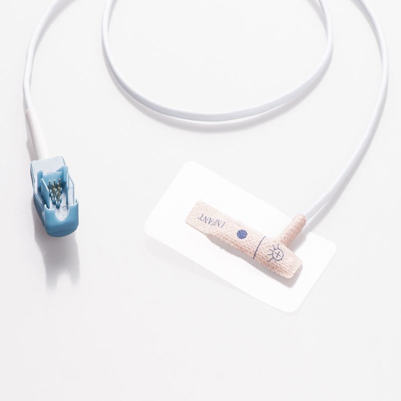 รองรับ GE OXYTIP OXY-AP Oximax Spo2 เครื่องตรวจจับสับติด 8 ปิน
