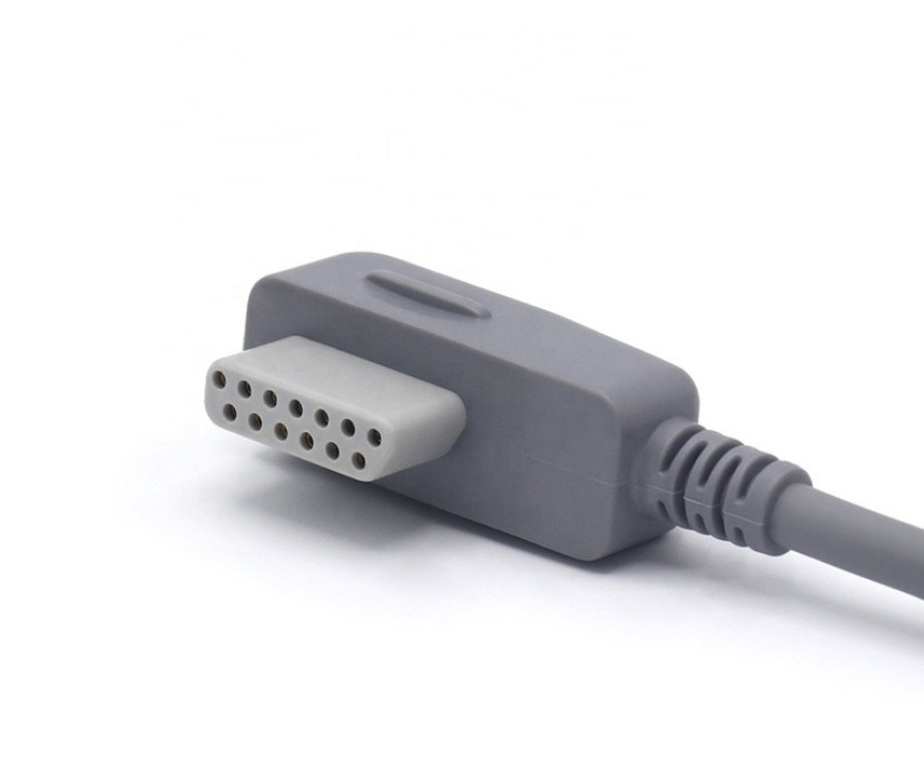 ISO13485 เครื่องบันทึก ECG โฮลเตอร์เคเบิลพกพาที่มี 7 สล็อป