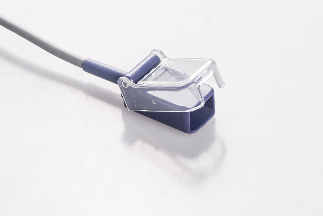 DOC-10 สายเคเบิล Nellcor Spo2 ที่ใช้ได้ 14 ปิน สายวัดอักซิมเมตร