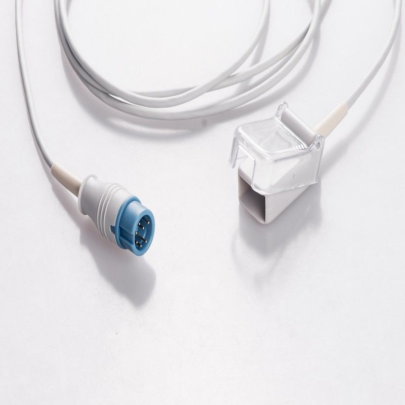 15-031-0007 Spo2 เครื่องตรวจจับสายขยาย สีเทา สาร TPU