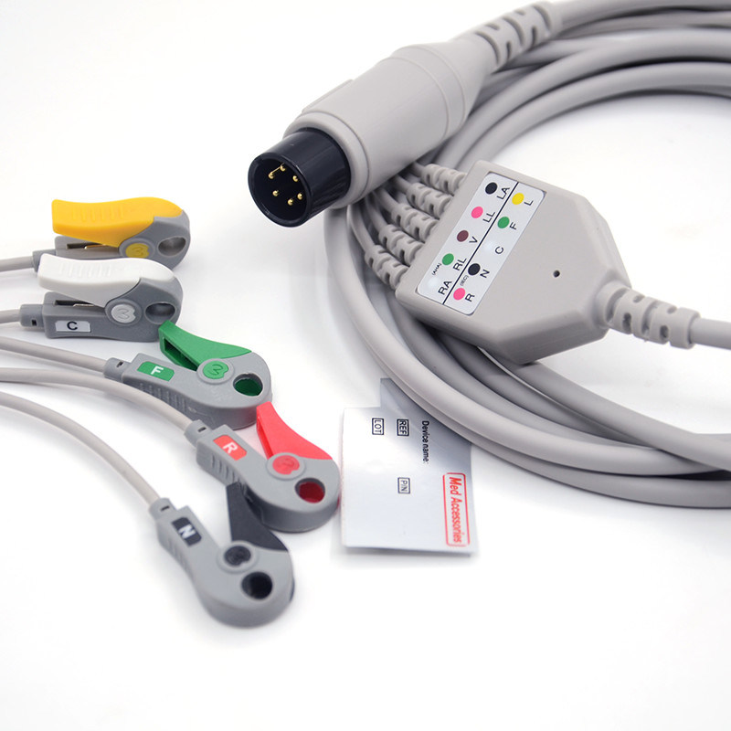 Mindray Portable Spo2 Probe Sensor รอบเชื่อมเคเบิลวัดอักซิเมตร