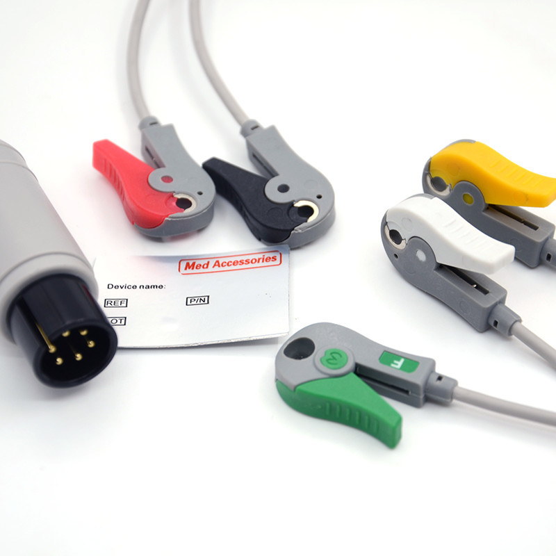 Mindray Portable Spo2 Probe Sensor รอบเชื่อมเคเบิลวัดอักซิเมตร