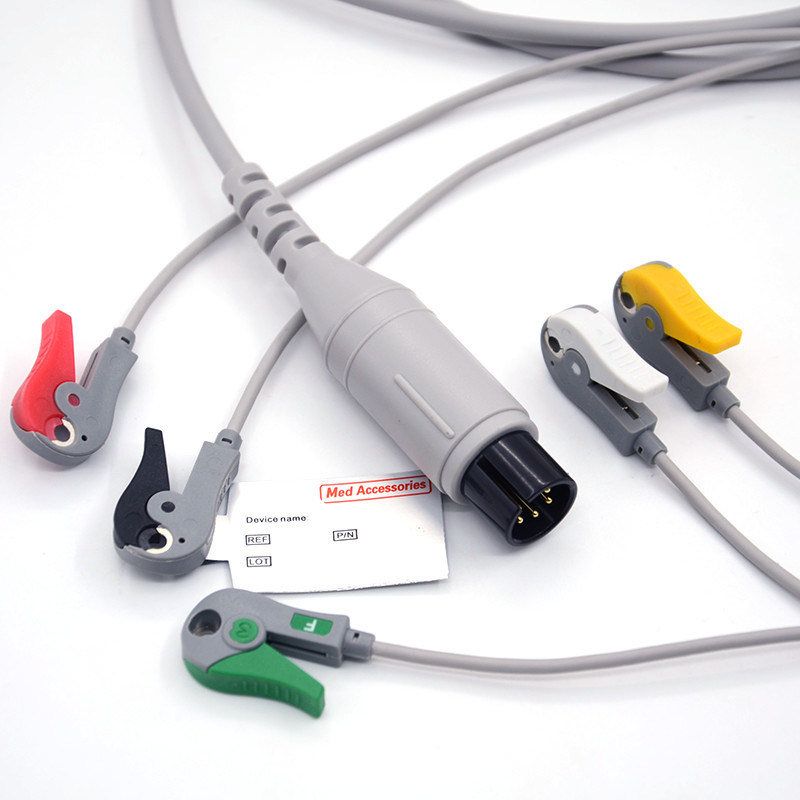 Mindray Portable Spo2 Probe Sensor รอบเชื่อมเคเบิลวัดอักซิเมตร