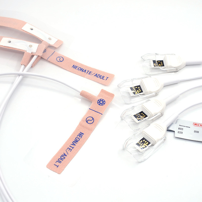 สัมผัส SpO2 ของผู้ใหญ่ในอินฟราเรดไกล Masimo เทปติดต่อ มอนิเตอร์เด็กใหม่ที่ใช้ได้ครั้งเดียว สัมผัส SpO2