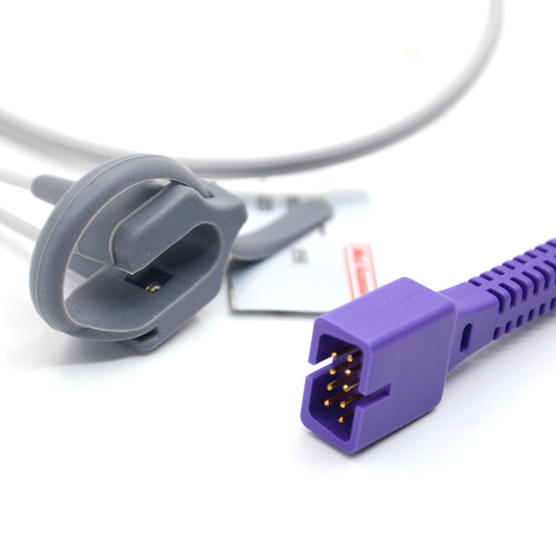 ผู้ป่วยทารกที่เพิ่งเกิด ที่เข้ากันได้กับ Nellcor เครื่องวัดออกซิเมตร Spo2 Sensor 9 Pin Multi Function