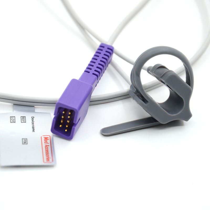 ผู้ป่วยทารกที่เพิ่งเกิด ที่เข้ากันได้กับ Nellcor เครื่องวัดออกซิเมตร Spo2 Sensor 9 Pin Multi Function