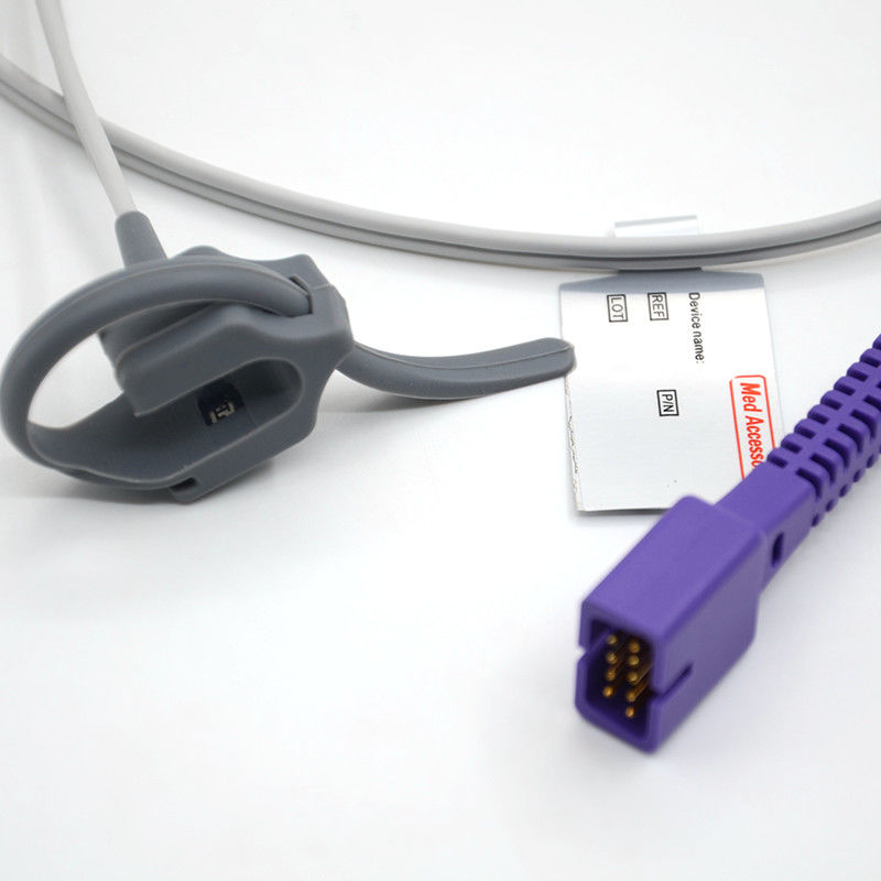ผู้ป่วยทารกที่เพิ่งเกิด ที่เข้ากันได้กับ Nellcor เครื่องวัดออกซิเมตร Spo2 Sensor 9 Pin Multi Function