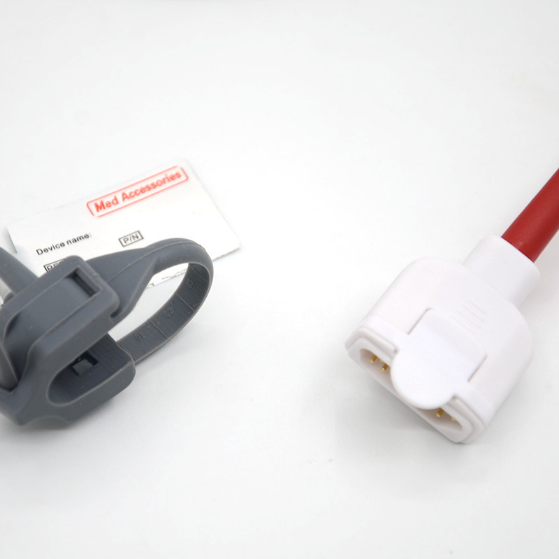 ตัวอย่างฟรี ขายร้อน Spo2 เซนเซอร์ สามารถใช้งานได้อีกครั้ง Radical-7 Rad-87 Rad-57 กับความเข้ากันได้ Masim Neonate Wrap SpO2 เซนเซอร์