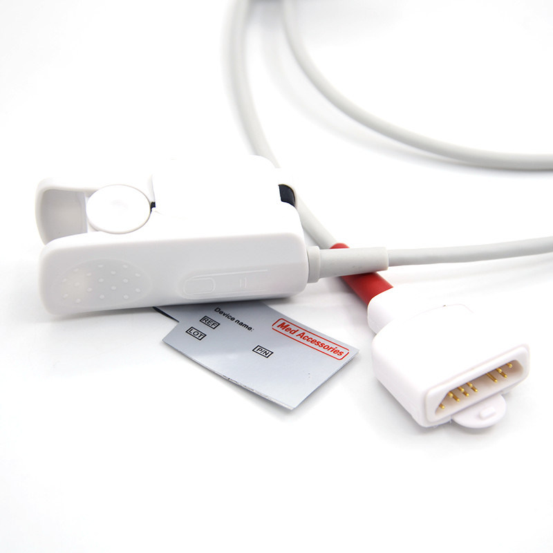 ประเภทเครื่องสํารวจ เครื่องตรวจจับ Spo2 ที่สามารถใช้ได้อีกครั้ง โดยใช้ไฟฟ้าสําหรับ 0-40 องศาเซลเซียส