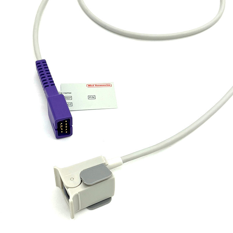 เครื่องวัดอ๊อกซิเมตรหัวใจพกพา Spo2 Sensor เด็กหลายฟังก์ชัน Nellcor Module 9 pin