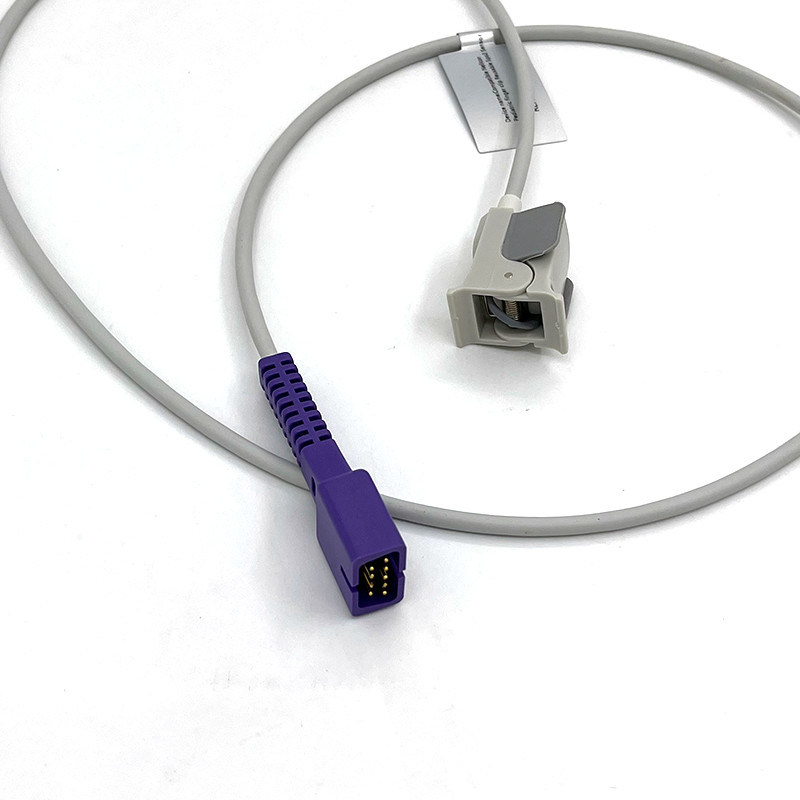 เครื่องวัดอ๊อกซิเมตรหัวใจพกพา Spo2 Sensor เด็กหลายฟังก์ชัน Nellcor Module 9 pin