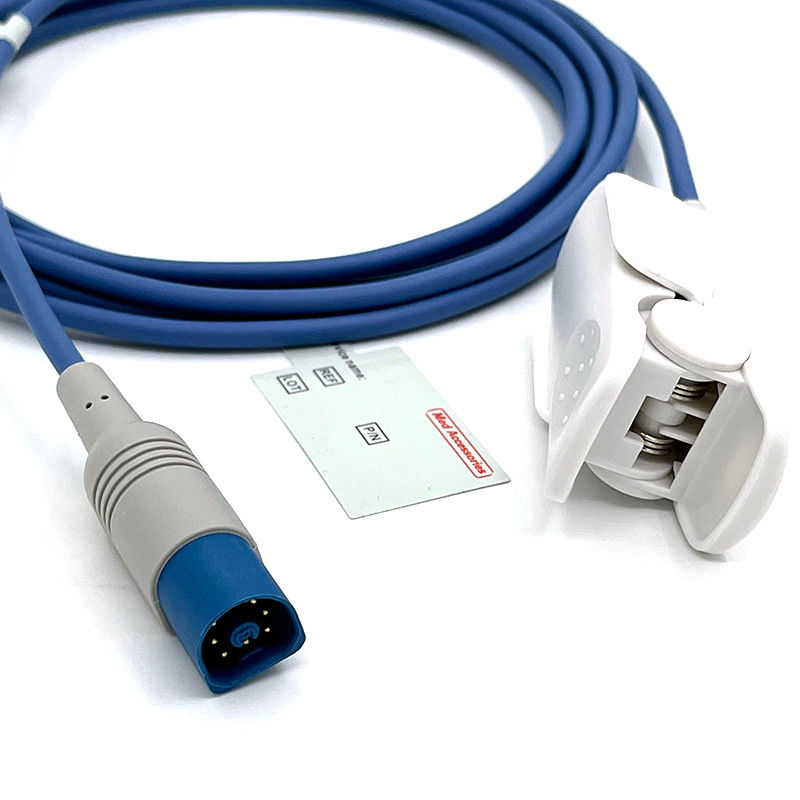 Wrap Probe Pulse Oximeter Reusable Neonate Wrap SpOo2 Sensor 8pin สําหรับ HP Pulse Oximeter Probe L3m เครื่องวัดอักซิมเมตร