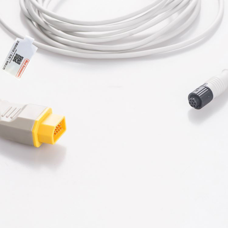 Nihon Kohden To BB Transducer IBP Adapter Cable ความดันโลหิตแบบบุกรุกสําหรับอุปกรณ์เสริมการดูแลการแพทย์
