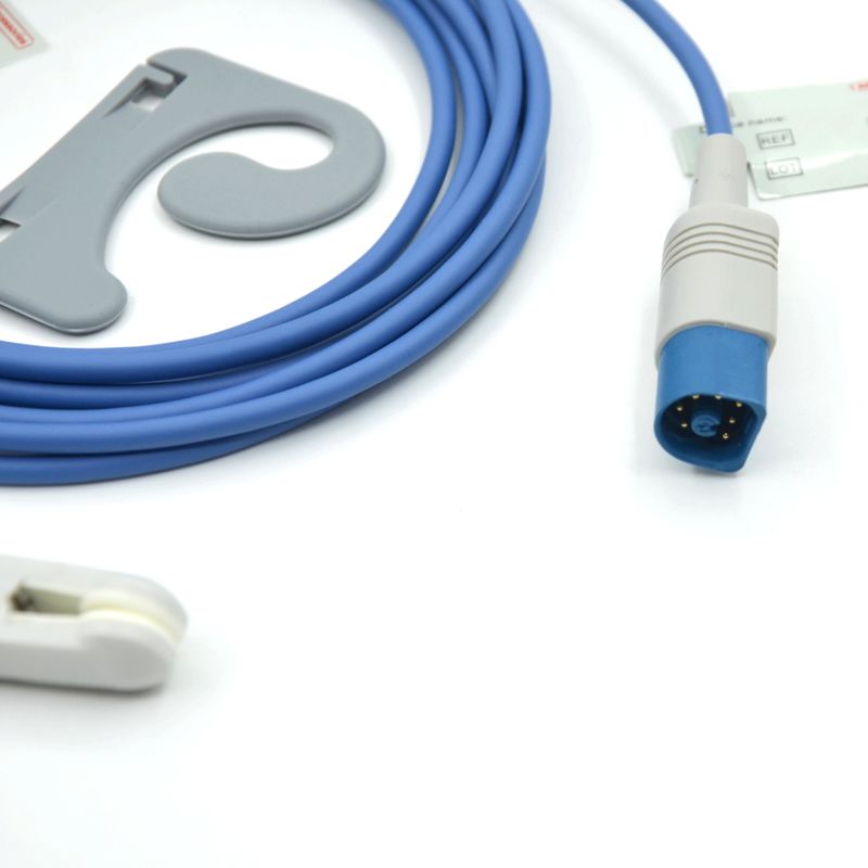 สามารถใช้ได้หลายครั้ง ผู้ผลิต เครื่องสํารองจอ สอดคล้องกับ Philips SpO2 Sensor Adult Ear Clip
