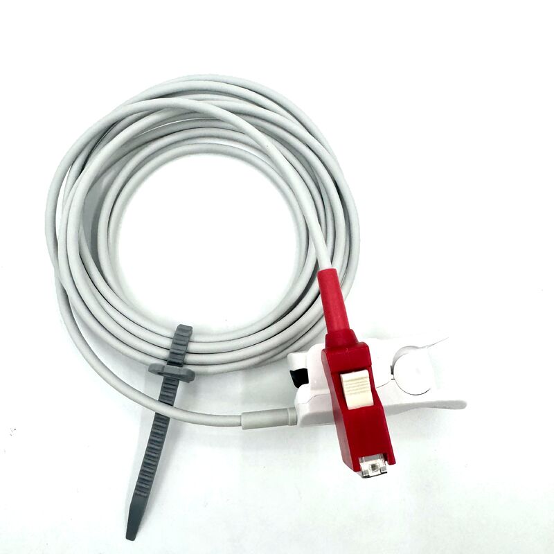 อุปกรณ์เสริม Med คุณภาพสูง อุปกรณ์เสริม Medical Monitor อุปกรณ์เสริม Clip Sensor ผู้ใหญ่ที่สามารถใช้ได้อีกครั้ง