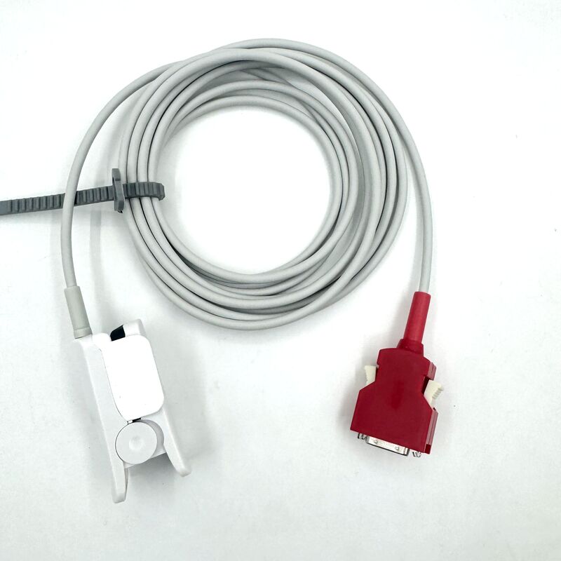 อุปกรณ์เสริม Med คุณภาพสูง อุปกรณ์เสริม Medical Monitor อุปกรณ์เสริม Clip Sensor ผู้ใหญ่ที่สามารถใช้ได้อีกครั้ง